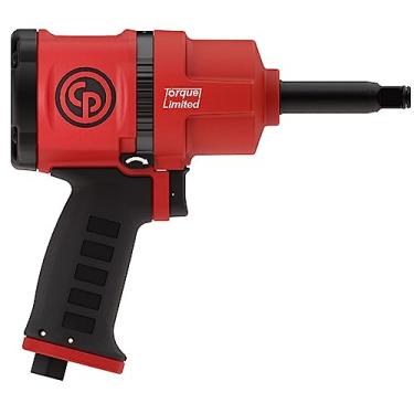 Imagem de Chicago Pneumatic CP7748TL-Chave de impacto pneumático de 6 cm com bigorna estendida de 5 cm, torque limitado, cabo de pistola, torque máximo de saída reversa 1300 Nm - 7000 RPM, martelo duplo