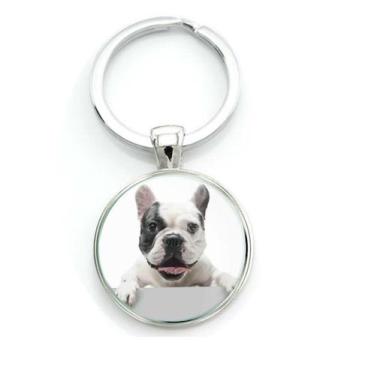Imagem de Chaveiro Cachorro da raça Bulldog Francês - RECANTOASTRALSITE