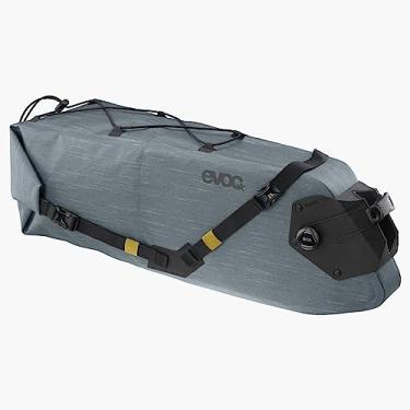 Imagem de EVOC SEAT Pack BOA WP 12, bolsa prática para selim (bolsa de bicicleta impermeável, acessórios leves para bicicleta, bolsa traseira para bicicleta, volume: 12 l), cinza carbono