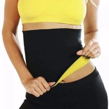 Imagem de Modeladora Hot Neoprene Unissex Alta Compressão - Fanáticos Por Cintas