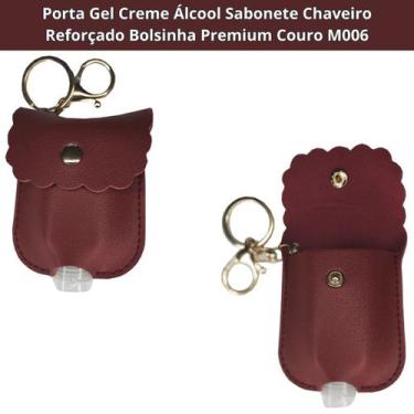 Imagem de Porta Gel Creme Álcool Sabonete Chaveiro Reforçado Bolsinha Premium Co