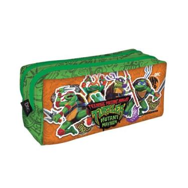 Imagem de Estojo Escolar Dac Duplo 2 Divisões Cor Tartaruga Tartaruga 2  Níveis
