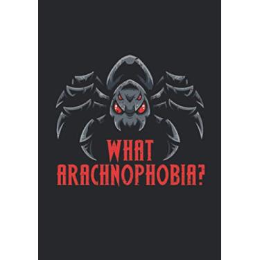 Imagem de Notizbuch A5 kariert mit Softcover Design: Arachnophobie Angst vor Spinnen?Spinne Vogelspinne Terrarium: 120 karierte DIN A5 Seiten