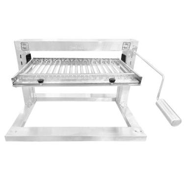 Imagem de Churrasqueira grill elevante grelha argentina inox 705 - SeveFort