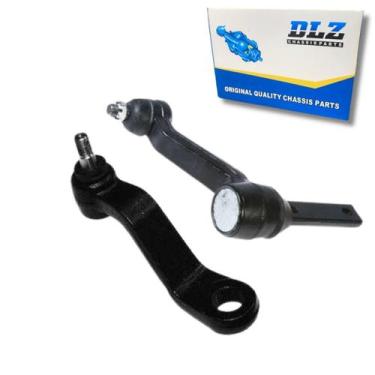 Imagem de Kit  Braço Auxiliar Pitman  Dakota 1997 1998 1999 2000 2001 - DLZ