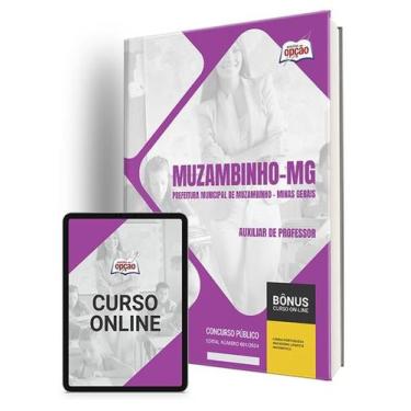 Imagem de Apostila Prefeitura de Muzambinho - MG 2024 - Auxiliar de Professor - 