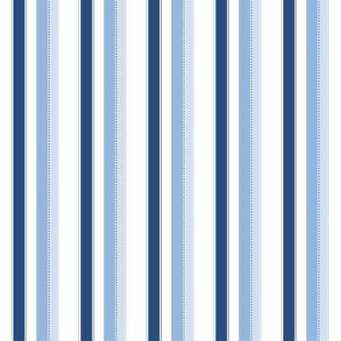 Imagem de Papel De Parede Listrado Infantil Azul Quarto Menino 3mx58cm - Banner 