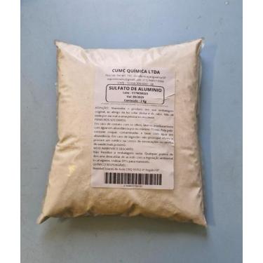 Imagem de Sulfato de Alumínio 2 kg  Eficiência no Tratamento de Água - Cumc