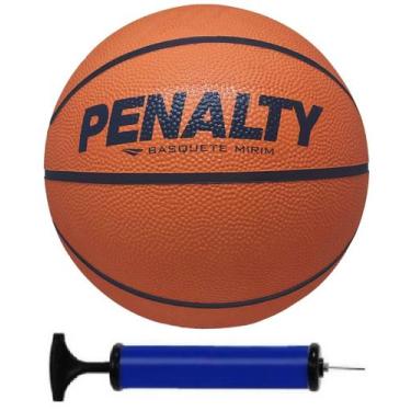 Imagem de Bola Basquete Penalty Playoff Mirim + Bomba De Ar