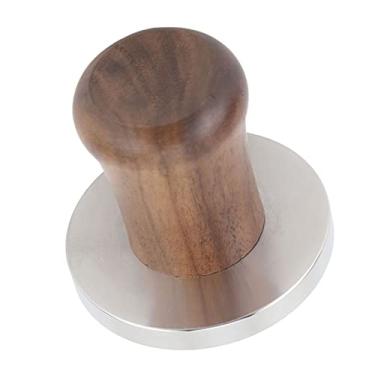 Imagem de Cabo de madeira removível prensa de aço inoxidável para café mais delicioso no escritório em casa (51 mm)