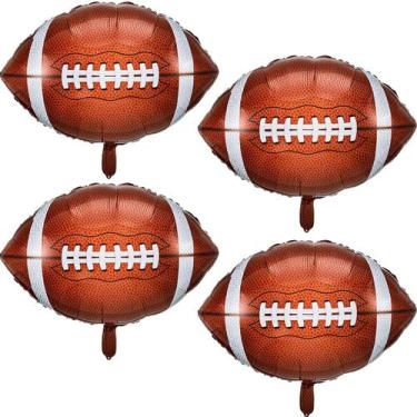 Imagem de Balões de futebol Skylety Football Rugby Aluminium Foil 26"