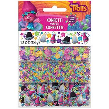 Imagem de Amscan 361828 Confetti Trolls Collection 1 pacote de acessórios de festa