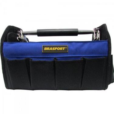Imagem de Bolsa Para Ferramentas 14 Bolsos Azul-preto Brasfort
