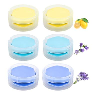 Imagem de Cartucho de substituição para neutralizador de odor de tubarão compatível com Shark AZ3000 AZ3002 HZ3000 HZ3002 HZ702 IZ862H IZ562H ZD550 ZU102 LA702 Stratos Aspirador vertical (pacote com 6)