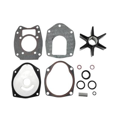 Imagem de SLSRPMT Kit De Reparo Do Impulsor Da Bomba D'Água 18-3214 46-43026Q06 8M0100526 Para Motores Popa Mercury Mariner Force 40 45 50 60 75 80 90 100 115 120 Hp E Honda 19021-Zw1-003 06192-Zw1-305