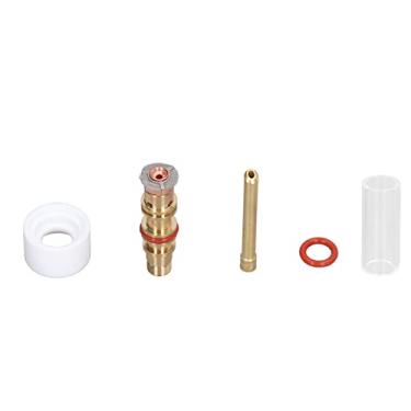 Imagem de Kit de acessórios de tocha de soldagem TIG OCIM17-332 para pistolas de solda de argônio WP-17/18/26 - Conjunto de bicos de pinça de gás de copo grosso