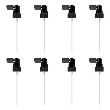 Imagem de MYOC Frasco spray Black Mist com mola e trava | Plástico durável | à prova de vazamento | 60 ml | 9 cm de altura | Tamanho do pescoço de 19/22 mm | Ideal para produtos de beleza, cuidados com a pele