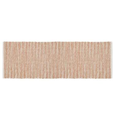 Imagem de Hausattire Tapete de tecido de juta 6 x 15 cm - Ferrugem, tapetes de entrada Boho reversíveis para corredor, cozinha, sala de estar | Tapete rústico decorativo para casa de fazenda para ambientes