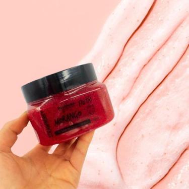 Imagem de Limpeza Corporal e Facial com Esfoliante Morango - Rhenuks