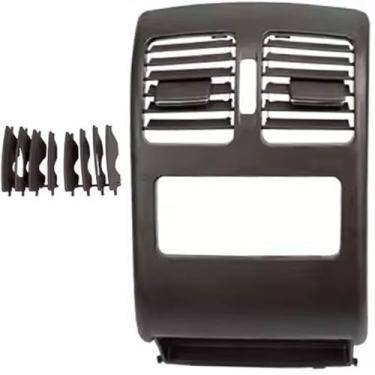 Imagem de Brown,TPUIZUS 1 Pcs Painel Da Tampa Da Grelha Do Ventilador Do Console Do Centro Traseiro Do Ar Condicionado Do Carro para Mercedes Benz GLK Classe X204 2008-2015 2048304354