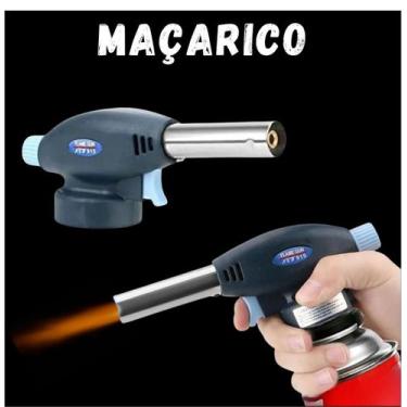 Imagem de Maçarico Portátil com Regulagem Culinário Profissional Gourmet Cozinha