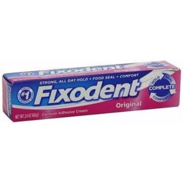 Imagem de Creme Fixador de Próteses Dentárias Fixodent Original /68g - Sanofi av