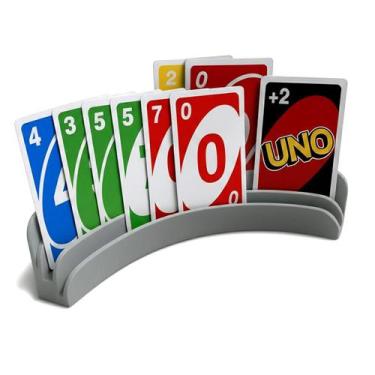 Imagem de Kit Suporte para Cartas 2 Unid Jogos de Cartas Uno Presente - OntheLig
