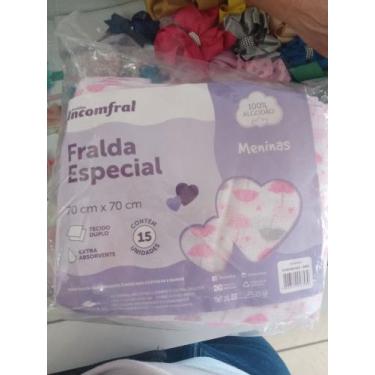 Imagem de Kit fraldas 15 und pct  . - Incomfral