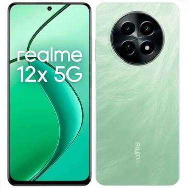 Imagem de Celular Realme 12x 5g 128gb Dual Sim 6gb Smartphone Com Nfc, Verde