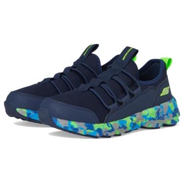 Imagem de SKECHERS Tênis esportivo masculino Elite, Azul marinho/multi, 10.5 Little Kid