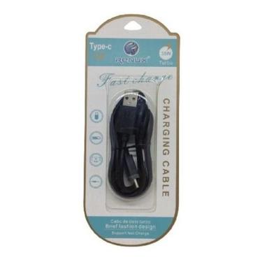 Imagem de Cabo De Dado/carregador Turbo 35w Usb Tipo-c Renux De 1m +nf