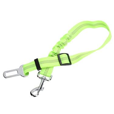 Imagem de Yctze Corda de Tração para Animais de Estimação, Cinto de Segurança Reflexivo de Nylon para Cães, Amortecedor Elástico Alto Ajustável, 65,5 Cm/25,8 pol., para Viagens Seguras e Confortáveis ​​para