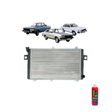 Imagem de Kit Radiador Ford Corcel II Del Rey + Aditivo Radiador Radiex R1952 Rosa