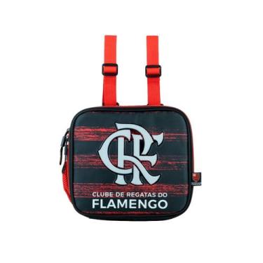 Imagem de Lancheira Clube De Regatas Flamengo Escolar Térmica Infantil Cor:Preto