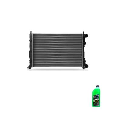 Imagem de Kit Radiador Palio Siena 1.0 1.5 98> 12534 + Aditivo Radiador Paraflu Verde
