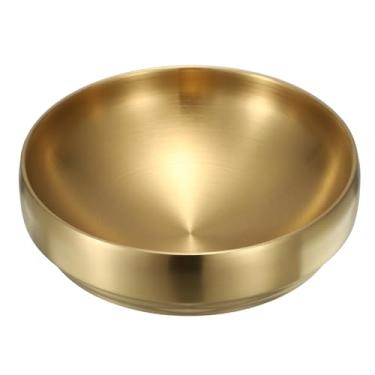Imagem de Hipiwe Tigela de frutas dourada para cozinha pegar todas as tigelas porta-chaves para mesa de entrada mesa de centro