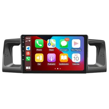 Imagem de 4 + 64 GB Android 15 8 núcleos para Toyota Corolla Radio 2006-2013 estéreo para carro com DSP sem fio integrado Carplay Android Auto com câmera de backup 9,7 polegadas IPS tela sensível ao toque