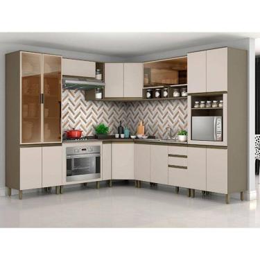 Imagem de Cozinha Modulada Connect 13 Peças Duna Cristal - Henn 