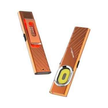 Imagem de Lanterna Magnética Ultrafina Warstar Com Fonte De Luz Dupla 600 Lumens