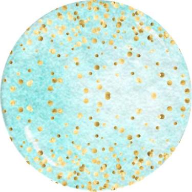 Imagem de Tapete em Lona Redondo Circo Aquarela espetáculo dos Bichos - Fabrika 