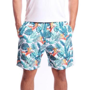 Imagem de Short Tactel Ox Silver Floral Flores-Masculino