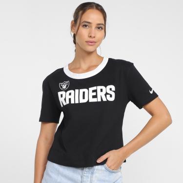 Imagem de Camiseta Nike NFL Las Vegas Raiders High Hip Fashion Feminina-Feminino