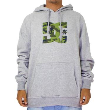 Imagem de Moletom Dc Shoes Camo Fill PH Cinza Mescla-Unissex