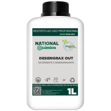 Imagem de Detergente e desengraxante sabão para roupas 1l - National Química