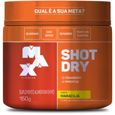 Imagem de Shot Dry Pote (150g) - Sabor: Maracujá