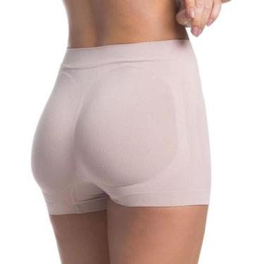 Imagem de Calcinha Boxer  Bumbum Perfeito Trifil- CE4045, Bege, M