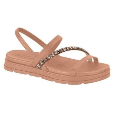 Imagem de Sandália Moleca Flatform Tira Brilhante 5490 104 33/40-Feminino