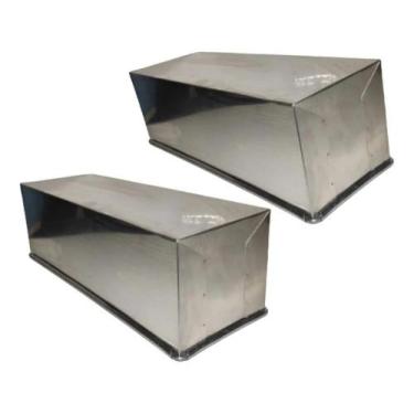 Imagem de Kit 2 Forma De Bolo Retangular Super Fatia 30x10x10 Polido - Congratul