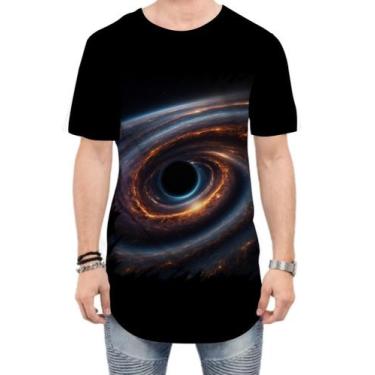 Imagem de Camiseta Longline Buraco Negro Gravidade Espaço 6 - Kasubeck Store®, G