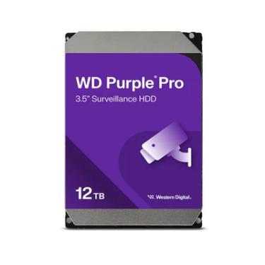 Imagem de Hd WD Purple Surveillance, 12TB, 3.5", 7200rpm, 512mb, Sata 6gb/s - Wd122purp
